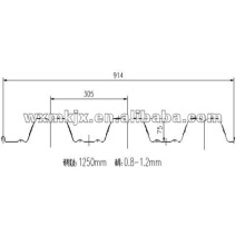 YX75-305-914 Plate-forme de plancher en acier formant la machine